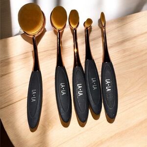 Professional 5-Pc Contour Brush Set | Sculpting & Highlighting Kit | Vegan